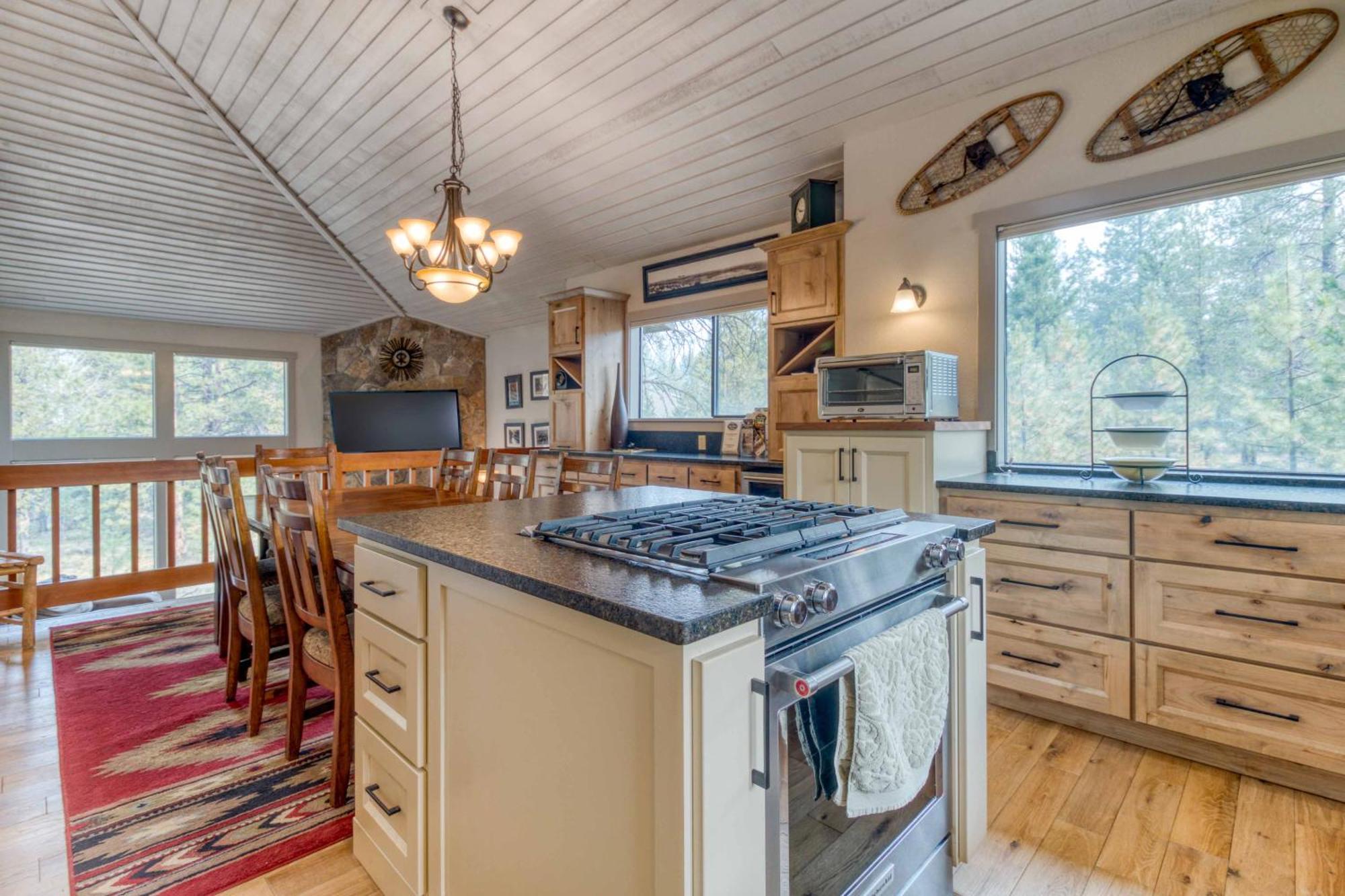 Great Kitchen, Ac, Sharc Access, Hot Tub, Bring Pet! Villa Sunriver Luaran gambar